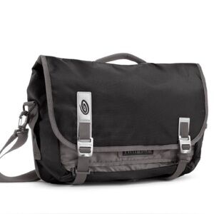 Timbuk2 Command Messenger Travel Work Carry Shoulder Bag Medium Grey/Black